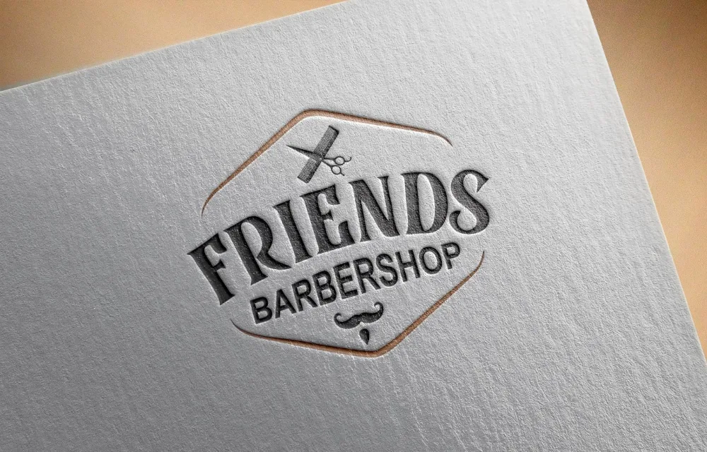 Логото на Friends Barbershop